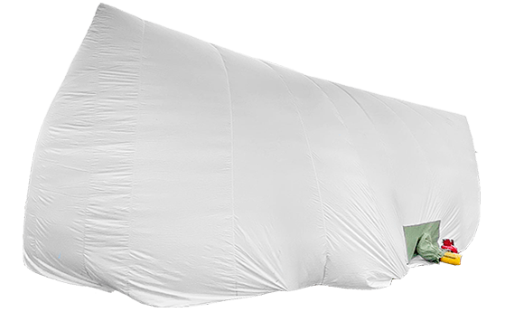 Надувные бескаркасные палатки для ремонта