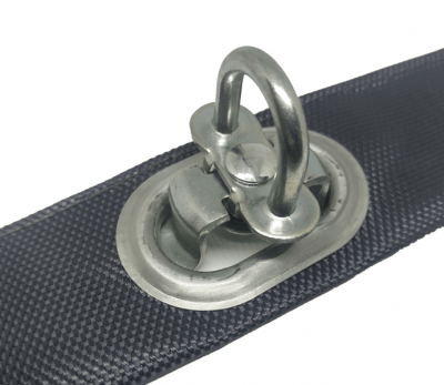 Поворотный замок для мягких окон